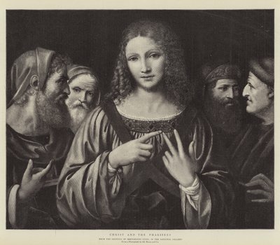 Kristus og farisæerne af Bernardino Luini
